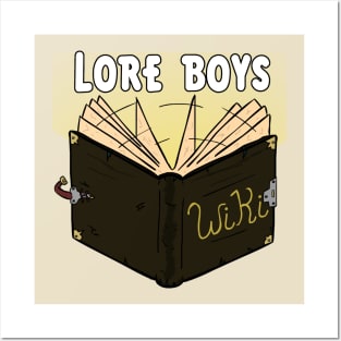 The Lore Boys Logo 2020 Posters and Art